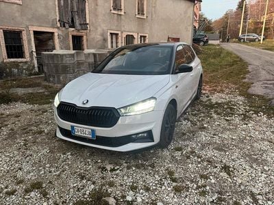 Bianco Usata 2024 Skoda Fabia Monte Carlo Utilitaria | 18.000 € (Cara)