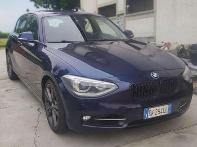 Usata BMW 120 Sport Line 184 CV (135 kW) 2011 Blu/azzurro Utilitaria
