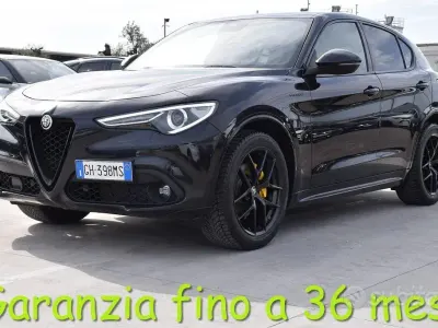 Usata Alfa Romeo Stelvio 209 CV (153 kW) 2021 Nero SUV