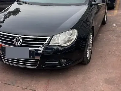 Usata VW Eos 140 CV (102 kW) 2006 Nero Cabrio