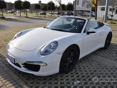 Usata Porsche 911 Carrera S Cabriolet 400 CV (294 kW) 2013 Bianco Cabrio