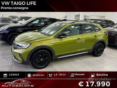 Usata VW Taigo Life 95 CV (69 kW) 2023 Verde SUV