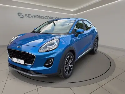 Usata Ford Puma Titanium 125 CV (91 kW) 2023 Desert island blue (metallizzato) SUV