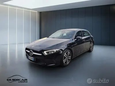 Usata Mercedes A160 109 CV (80 kW) 2021 Nero Berlina