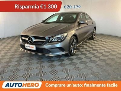 Usata Mercedes CLA200 136 CV (100 kW) 2017 Grigio Berlina