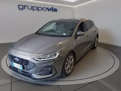 Usata Ford Focus ST-Line 120 CV (88 kW) 2022 Magnetic grey Berlina