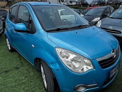 Usata Opel Agila Enjoy 65 CV (47 kW) 2009 Blu Utilitaria