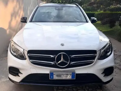 Usata Mercedes GLC220 Premium 204 CV (150 kW) 2019 Bianco SUV