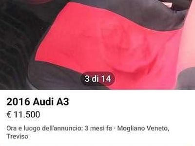 Gebraucht Audi A3 Admired 110 PS (80 kW) 2016 Schwarz Limousine