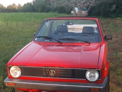 Usata VW Golf Cabriolet 54 CV (39 kW) 1983 Rosso Cabrio