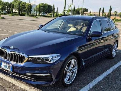 Usata BMW 520 190 CV (139 kW) 2020 Blu/azzurro Station wagon