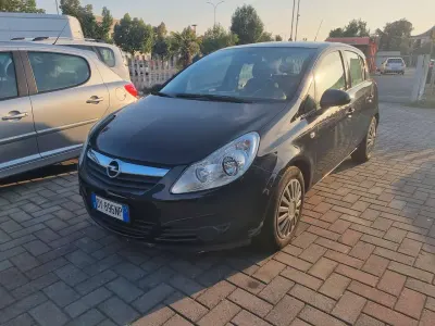 Usata Opel Corsa Enjoy 80 CV (58 kW) 2009 Nero Utilitaria