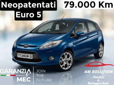 Usata Ford Fiesta 82 CV (60 kW) 2010 Bluazzurro Berlina