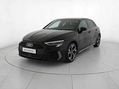 Usata Audi A3 S-Line 116 CV (85 kW) 2021 Nero Berlina