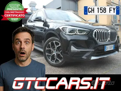 Usata BMW X1 xLine 150 CV (110 kW) 2021 Black sapphire metallizzato SUV