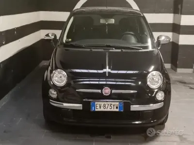Usata Fiat 500 Lounge 69 CV (50 kW) 2014 Nero Berlina
