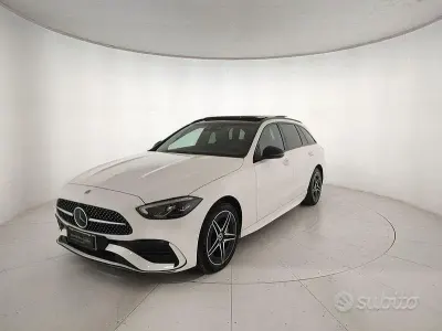 Usata Mercedes C300 AMG 2024 Bianco Station wagon