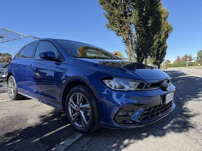 Usata VW Polo R-line 110 CV (80 kW) 2022 Blu/azzurro Berlina