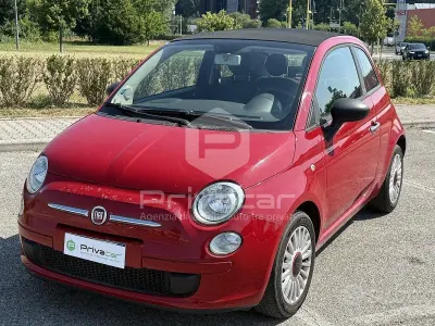 Usata Fiat 500C Pop Star 95 CV (69 kW) 2013 Rosso Cabrio
