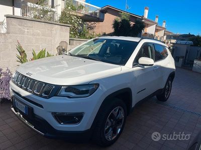Usata Jeep Compass Limited 140 CV (102 kW) 2018 Bianco SUV
