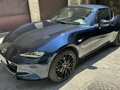 Usata Mazda MX5 Homura-Line 184 CV (135 kW) 2023 Blu Cabrio
