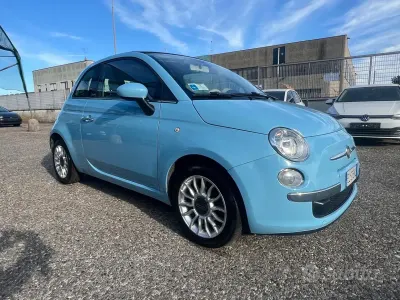Usata Fiat 500C Lounge 69 CV (50 kW) 2012 Blu Cabrio