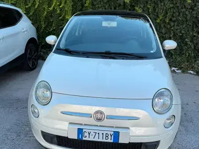 Usata Fiat 500 95 CV (69 kW) 2010 Bianco Berlina