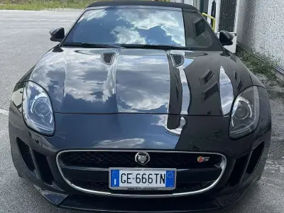 Usata Jaguar F-Type S 381 CV (280 kW) 2014 Nero Cabrio