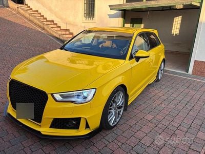 Usata Audi A3 Design 110 CV (80 kW) 2015 Bianco Berlina