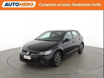 Usata VW Polo Life 95 CV (69 kW) 2021 Nero Utilitaria