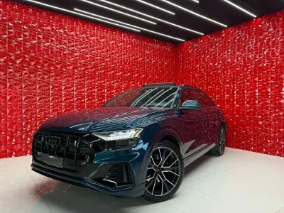 Usata Audi SQ8 Ambiente 286 CV (210 kW) 2018 Blu/azzurro SUV