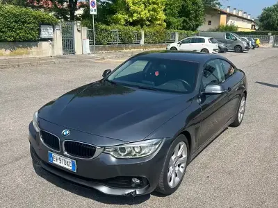 Usata BMW 420 Coupé 184 CV (135 kW) 2014 Grigio Coupé
