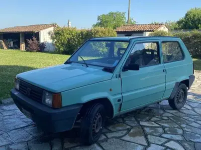 Usata Fiat Panda Young 54 CV (39 kW) 2002 Verde Berlina