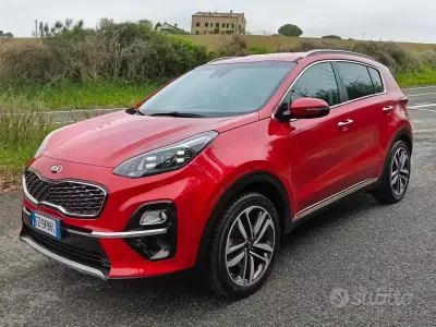 Usata Kia Sportage 116 CV (85 kW) 2020 Rosso SUV