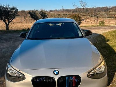 Usata BMW 114 Efficient Dynamics 170 CV (125 kW) 2014 Grigio Utilitaria