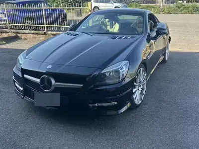 Usata Mercedes SLK350 AMG 306 CV (225 kW) 2012 Nero Cabrio