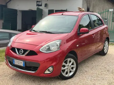 Usado Nissan Micra Acenta 80 HP (58 kW) 2015 Vermelho Citadino