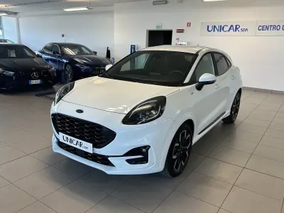 Usata Ford Puma ST-Line X 125 CV (91 kW) 2022 Frozen white SUV