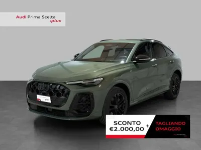 Usata Audi Q5 Sportback S-Line 204 CV (150 kW) 2025 Verde distretto metallizzato SUV