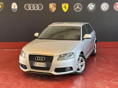 Usata Audi A3 Sportback S-Line 125 CV (91 kW) 2008 Argento Utilitaria