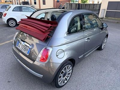 Usata Fiat 500C Lounge 69 CV (50 kW) 2015 Grigio Cabrio