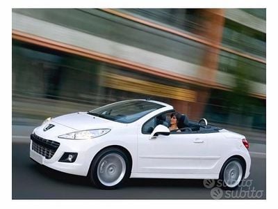 Usata Peugeot 207 88 CV (64 kW) 2012 Bianco Cabrio