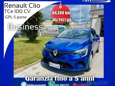 Usata Renault Clio V Business 101 CV (74 kW) 2022 Blu Berlina