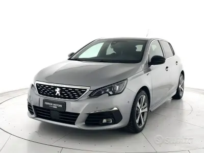 Usata Peugeot 308 GT 131 CV (96 kW) 2021 Grigio Berlina