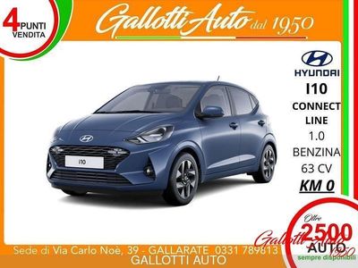 Nuova Hyundai i10 63 CV (46 kW) 2025 Vibrant blue pearl Utilitaria