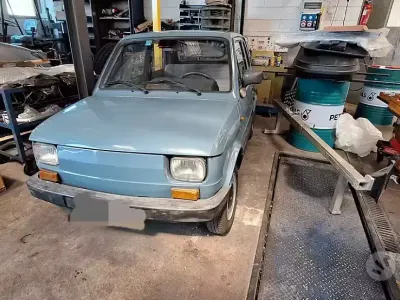 Usata Fiat 126 24 CV (17 kW) 1986 Blu Utilitaria