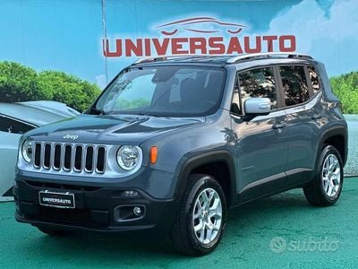 Usata Jeep Renegade Limited 140 CV (102 kW) 2016 Blu SUV