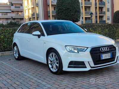 Usata Audi A3 Sport 116 CV (85 kW) 2017 Bianco Berlina