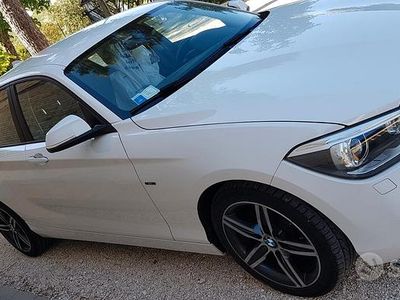 Usata BMW 116 Sport Line 116 CV (85 kW) 2012 Bianco Utilitaria