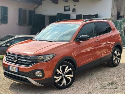Usata VW T-Cross Style 95 CV (69 kW) 2019 Arancione SUV